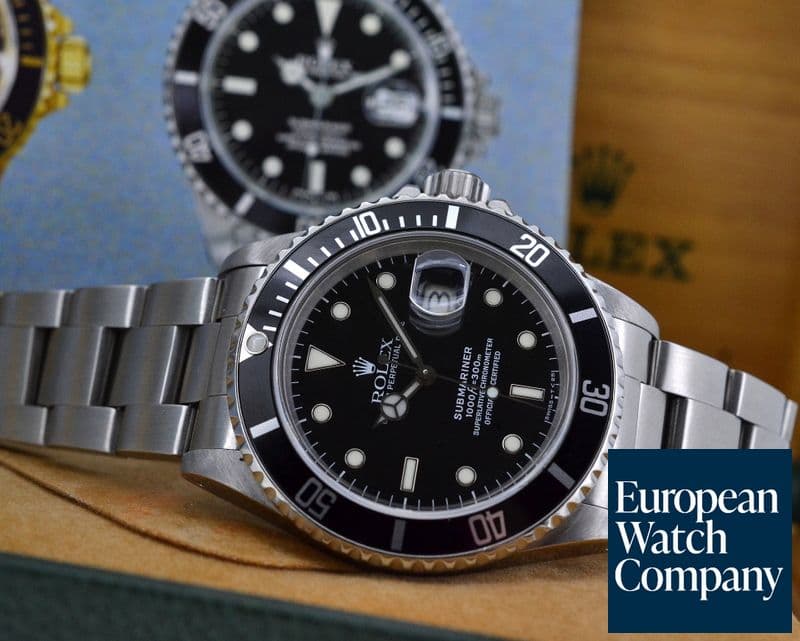 Image of Rolex Submariner SS Black Dial