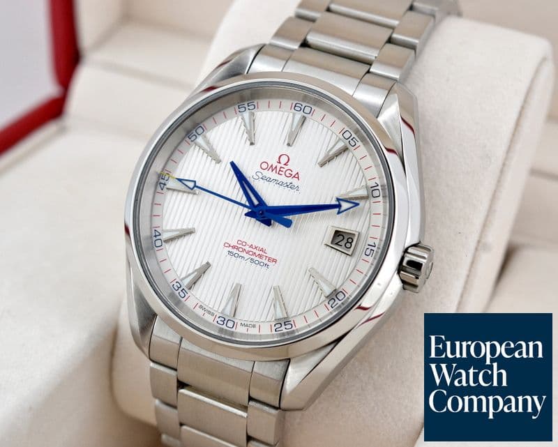 Image of Omega Aqua Terra Co-Axial 150M White Dial SS / SS