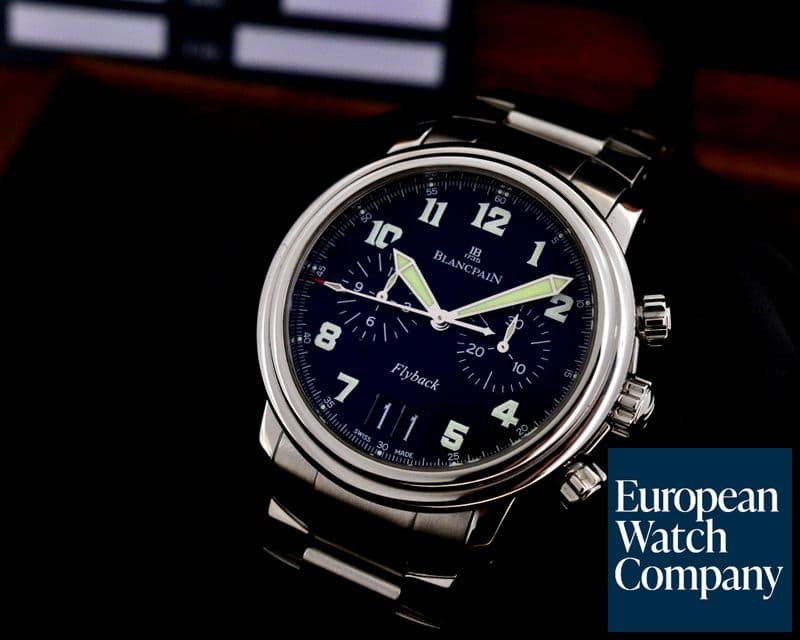 Image of Blancpain Flyback Chronograph Big Date SS / SS 40MM