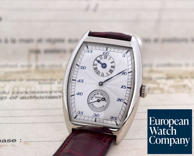Image of Franck Muller Regulator Silver Dial 18K White Gold
