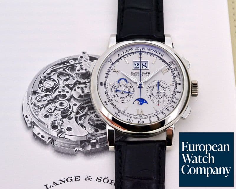 Image of A. Lange and Sohne Datograph Perpetual Calendar Chronograph Platinum
