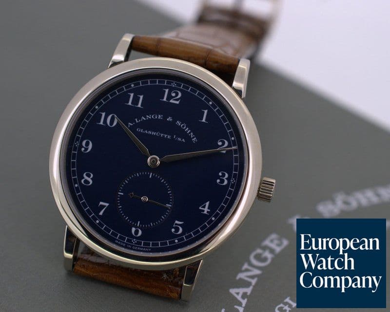 Image of A. Lange and Sohne 1815 18K White Gold / Blue Dial 