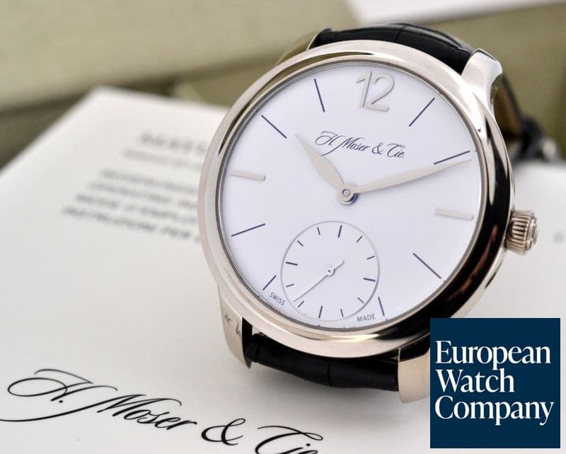 Image of H. Moser & Cie Mayu 18K White Gold