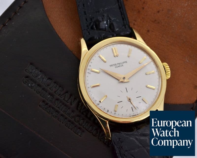 Image of Patek Philippe Calatrava 18K Yellow Gold / Silver Dial