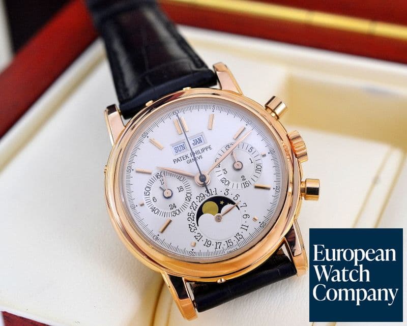 Image of Patek Philippe Perpetual Calendar Chronograph 18K Rose Gold / Second Series 