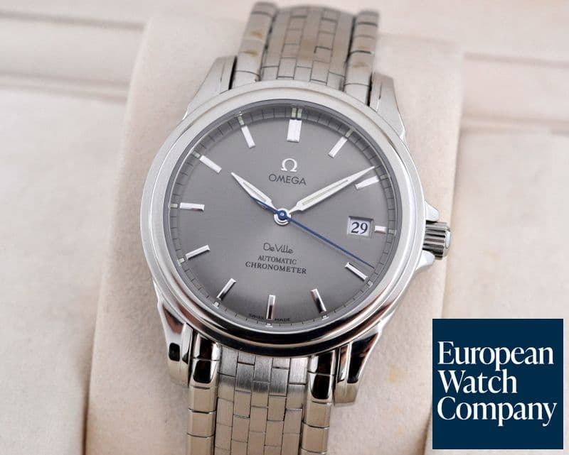 Image of Omega De Ville Co-Axial Chronometer Silver Dial SS / SS
