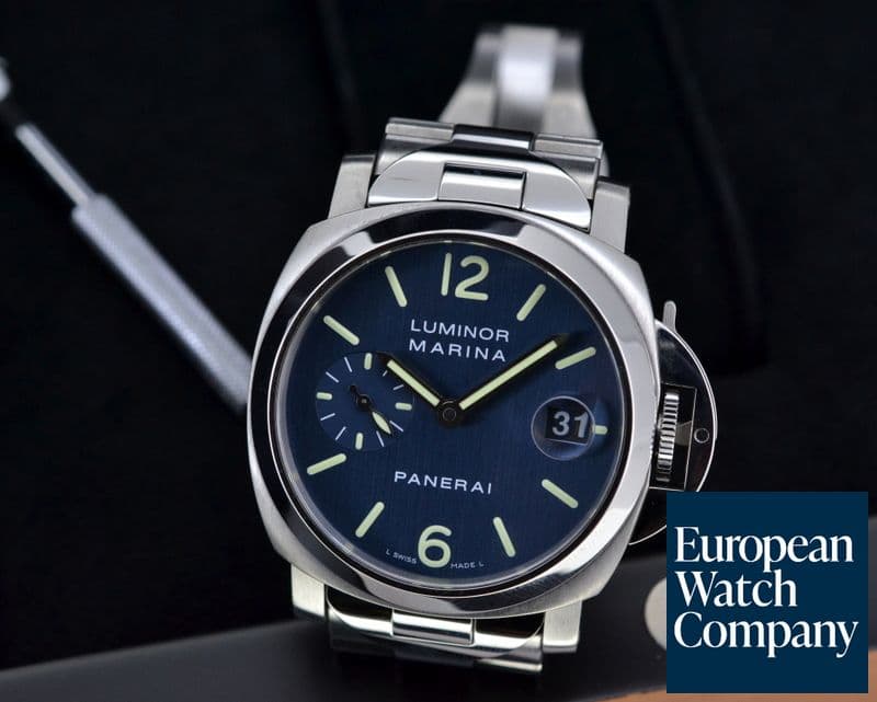 Image of Panerai Luminor Marina Blue Dial SS / SS 40MM