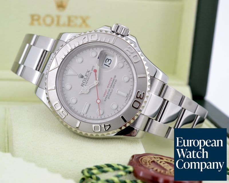 Image of Rolex Yacht Master SS Platinum Bezel