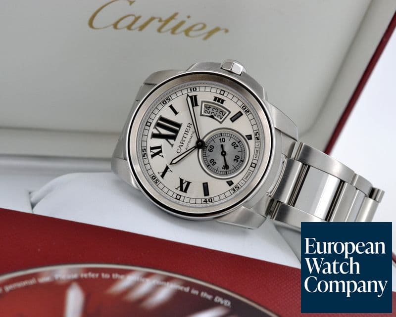 Image of Cartier Calibre de Cartier Automatic Silver Dial SS / SS 