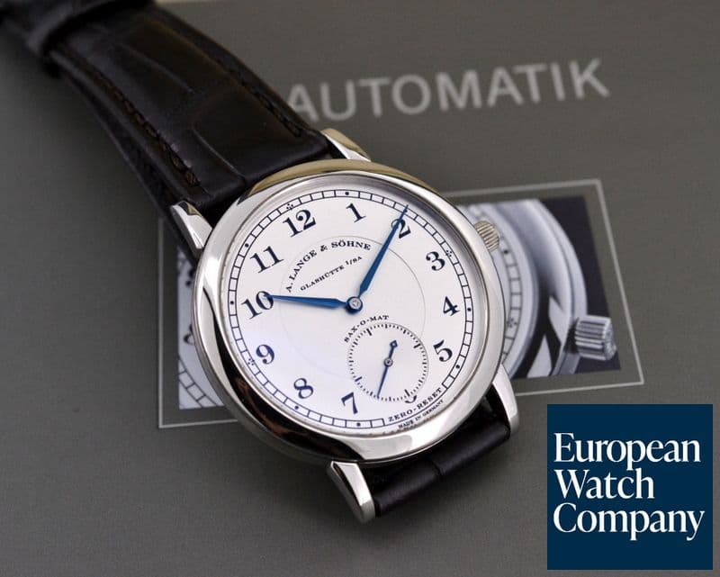 Image of A. Lange and Sohne 1815 Automatik Platinum Silver Dial Arabic Numerals 