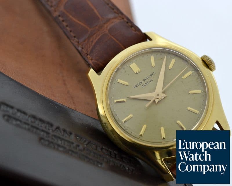 Image of Patek Philippe Vintage Calatrava 18K Yellow Gold Manual Wind / Champagne Dial