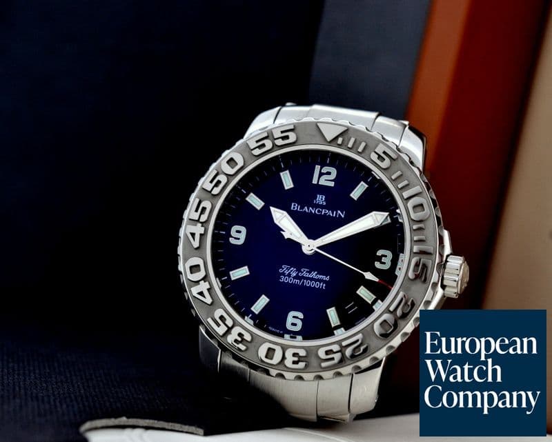 Image of Blancpain Fifty Fathoms Trilogy Collection SS / SS