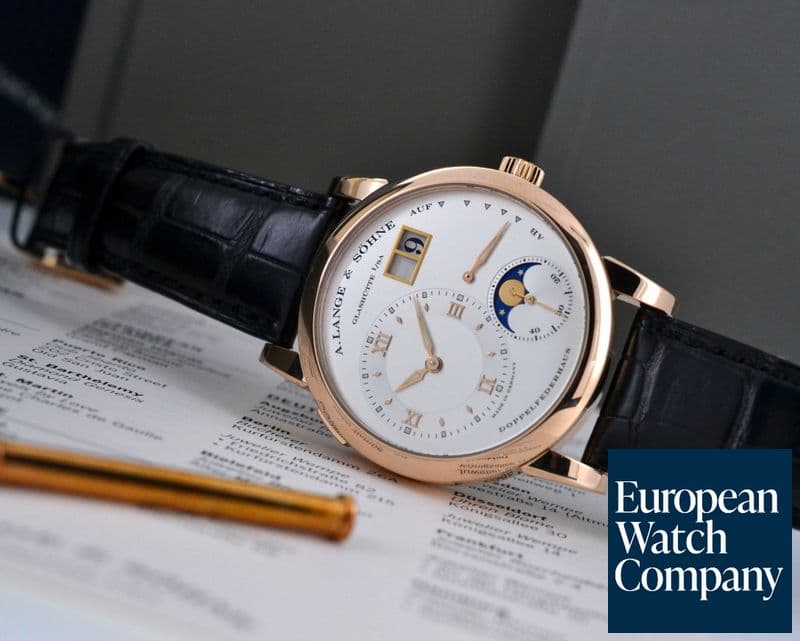 Image of A. Lange and Sohne Lange 1 Moon 18K Rose Gold 