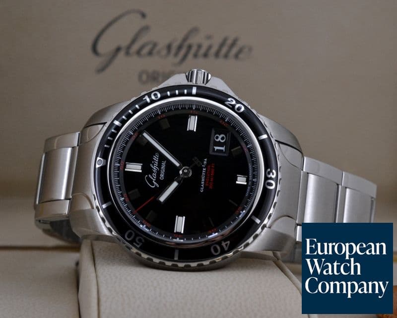 Image of Glashutte Original Sport Evolution Panorama Date SS / SS