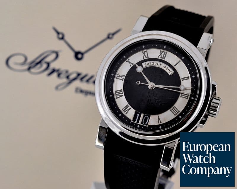 Image of Breguet Marine SS Big Date
Black Dial / Rubber 