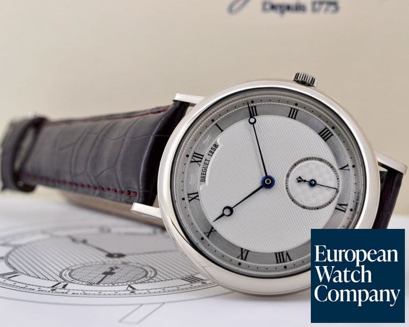 Image of Breguet Classique Automatic 18K White Gold / Guilloche Dial