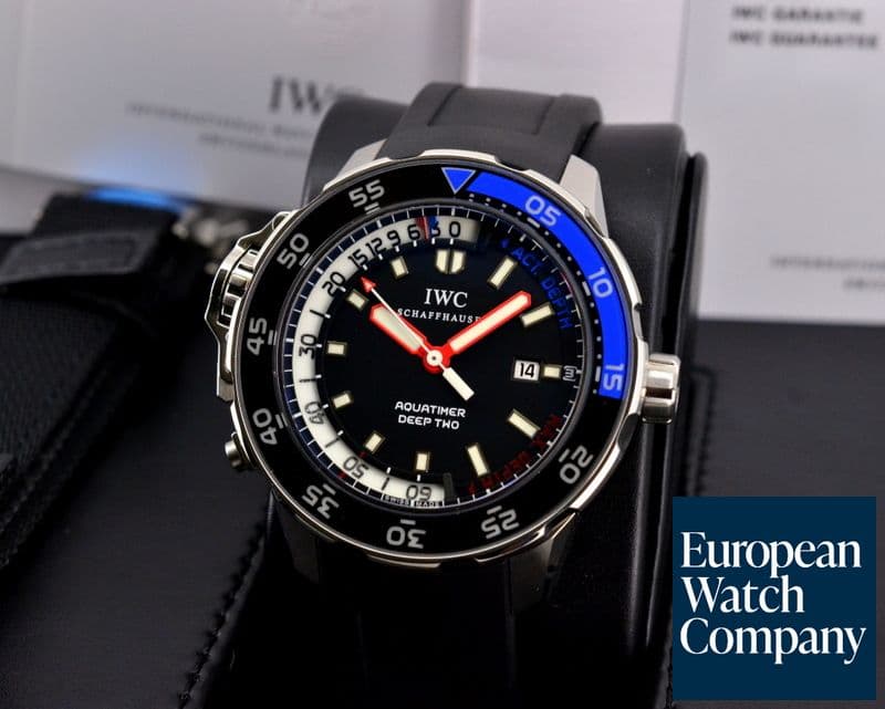 Image of IWC Aquatimer DEEP TWO SS / Rubber 