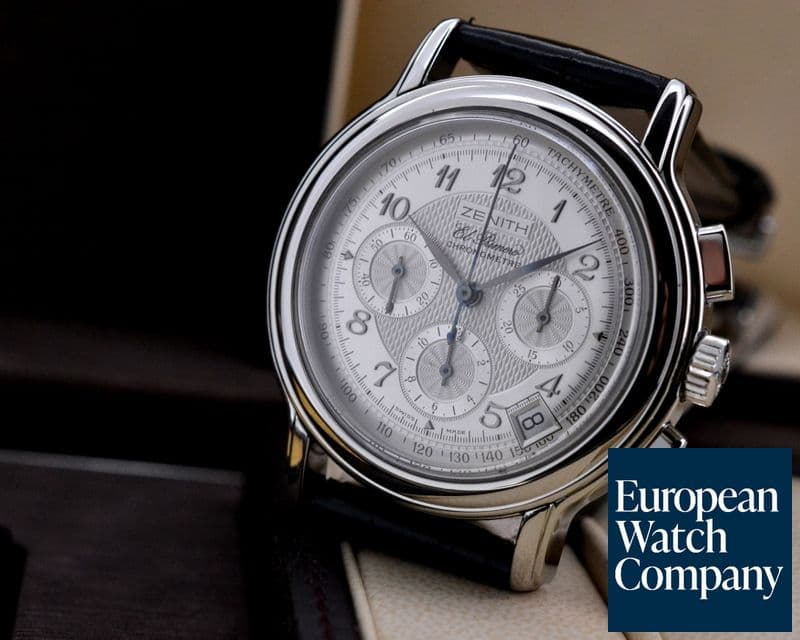 Image of Zenith Chronomaster Chronograph Silver Dial SS 