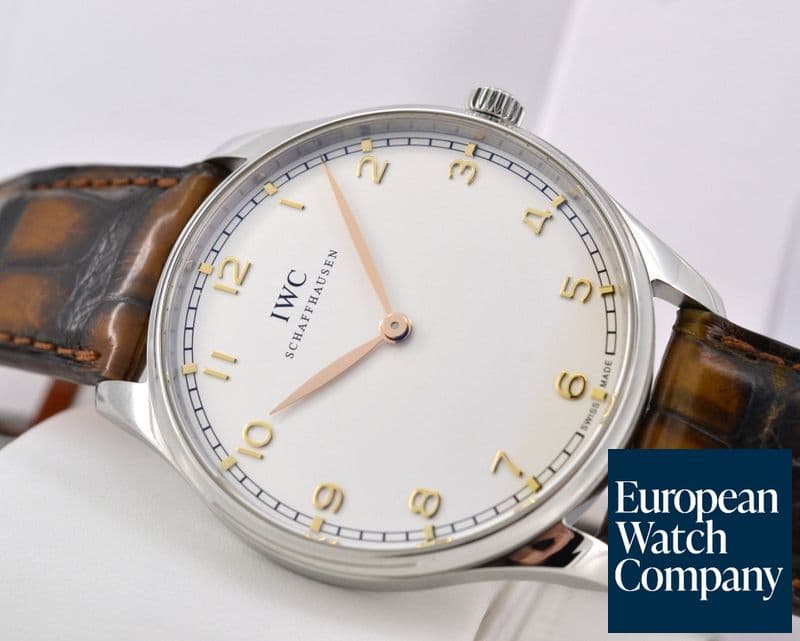 Image of IWC Portuguese Pure Classic SS White Dial 