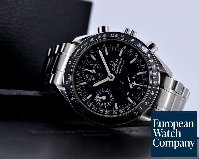 Image of Omega Speedmaster Day Date Black Dial SS / SS 