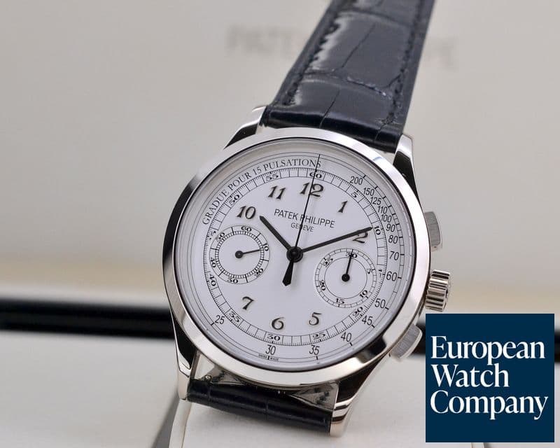 Image of Patek Philippe Chronograph 18K White Gold UNWORN