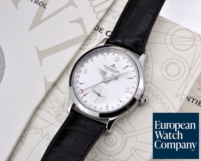 Image of Jaeger LeCoultre Master Date SS Silver Dial