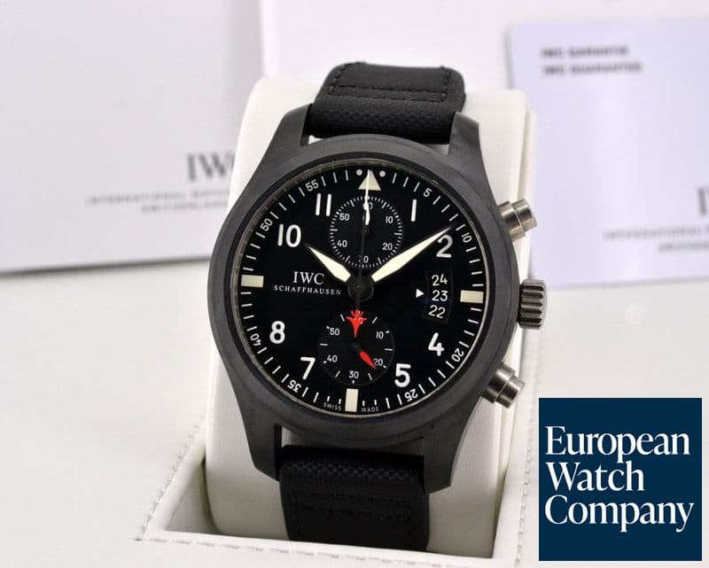 Image of IWC Top Gun Ceramic Pilot Chronograph 