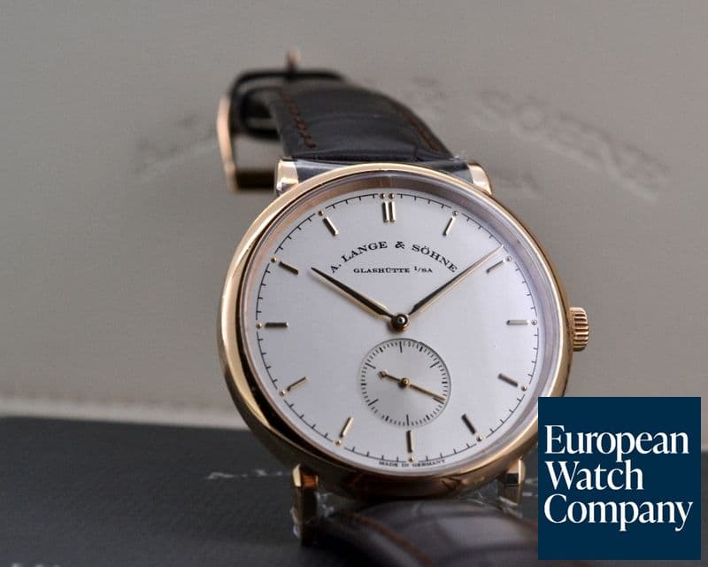 Image of A. Lange and Sohne Saxonia Manual Wind 18K Rose Gold UNWORN