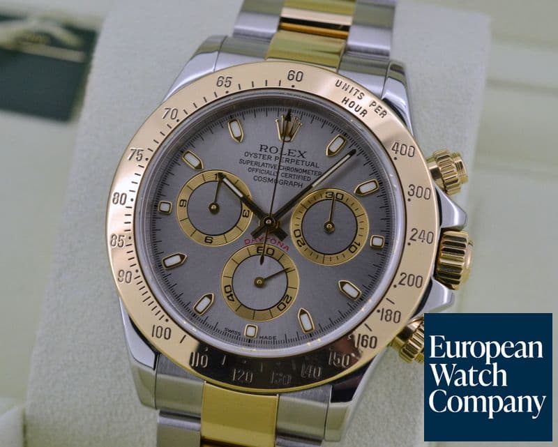 Image of Rolex Daytona Slate Dial 18K Yellow Gold / SS 