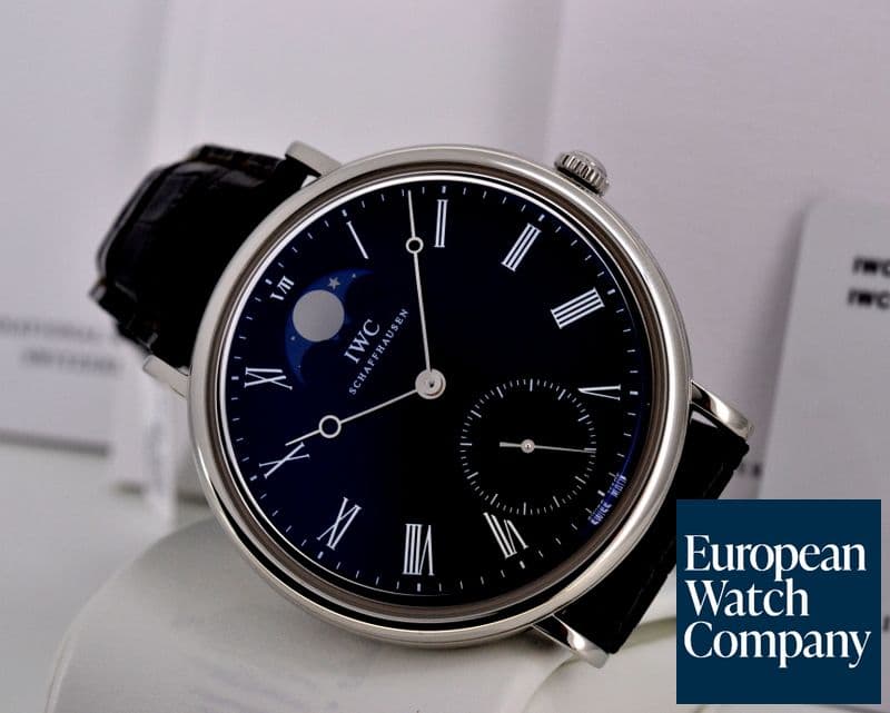 Image of IWC Portofino Vintage Collection Hand Wound Moon SS UNWORN