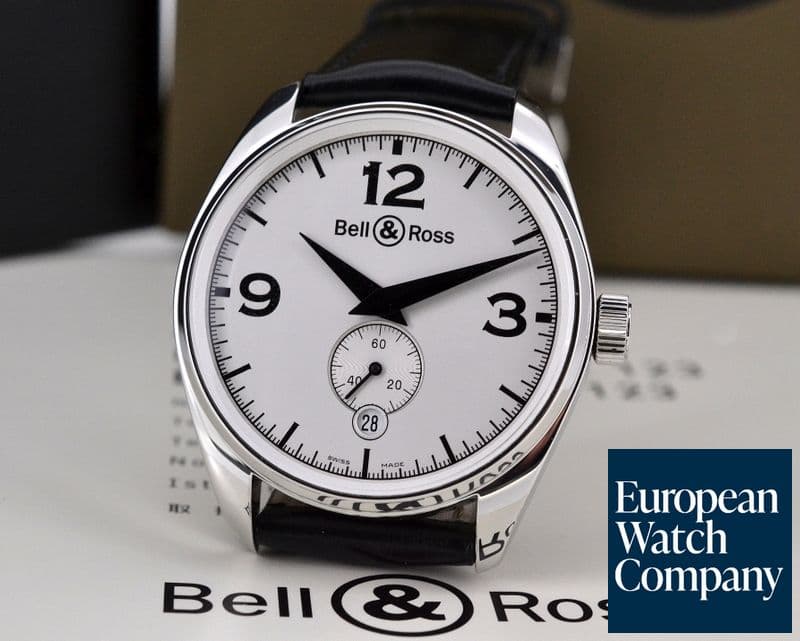 Image of Bell & Ross Vintage 123 Geneva White Dial SS 