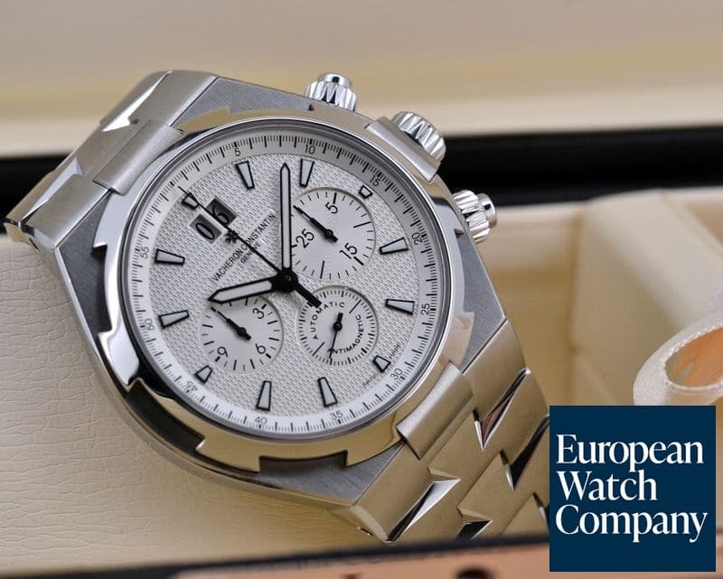 Image of Vacheron Constantin Overseas Chronograph White Dial SS / SS  