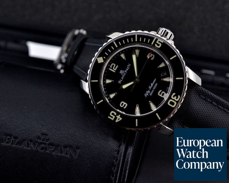 Image of Blancpain Fifty Fathoms Automatic SS / Kevlar