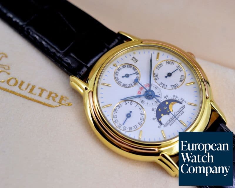 Image of Jaeger LeCoultre Odysseus Perpetual Calendar Enamel Dial 18K Yellow / Rose Gold 