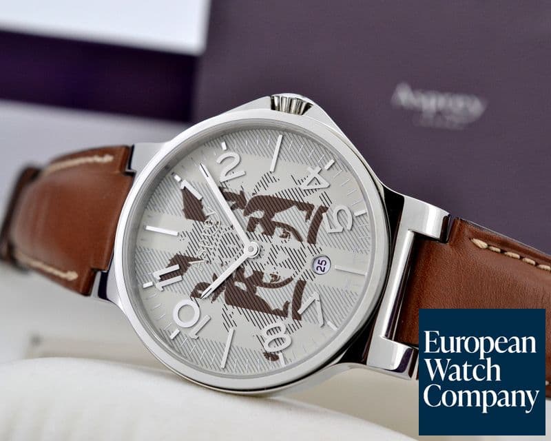 Image of Asprey No. 8 Round Beige Coat of Arms Dial Quartz
