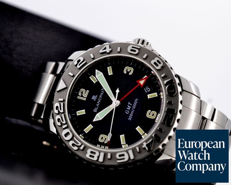 Image of Blancpain Fifty Fathoms Air Command GMT SS / SS