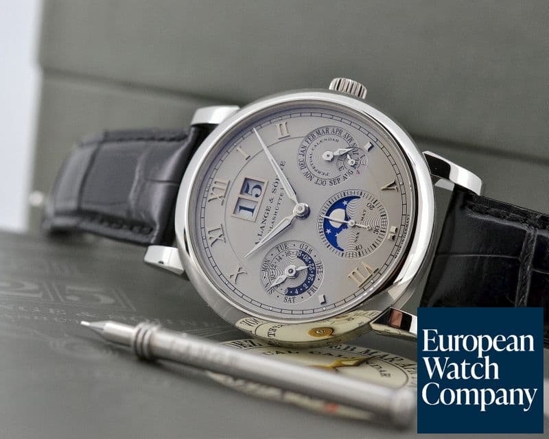 Image of A. Lange and Sohne Langematik Perpetual Calendar Platinum