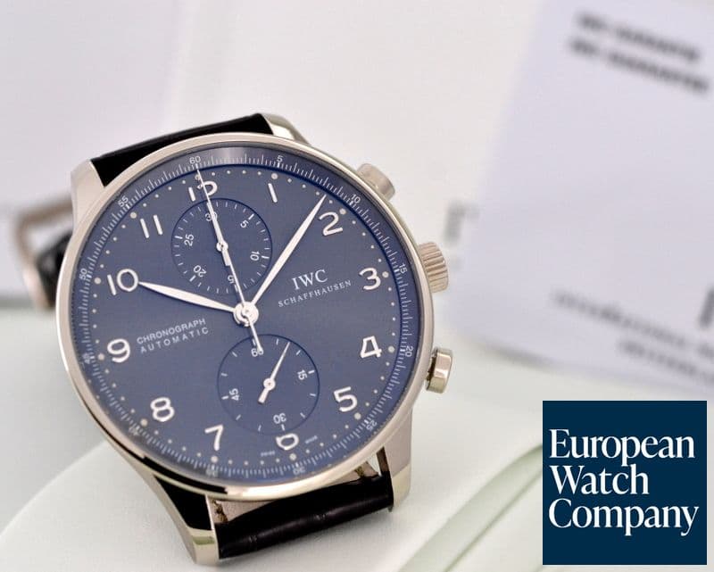 Image of IWC Portugieser Chronograph WG Grey
