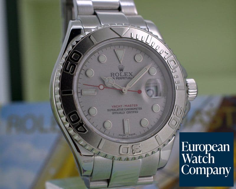 Image of Rolex Yacht Master SS Platinum Bezel
