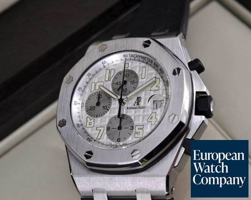 Image of Audemars Piguet Royal Oak Offshore Silver Themes SS 
