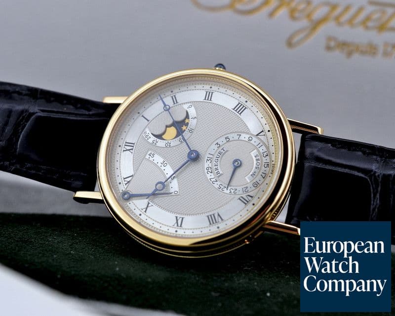 Image of Breguet Classique Power Reserve Moon 18K Yellow Gold