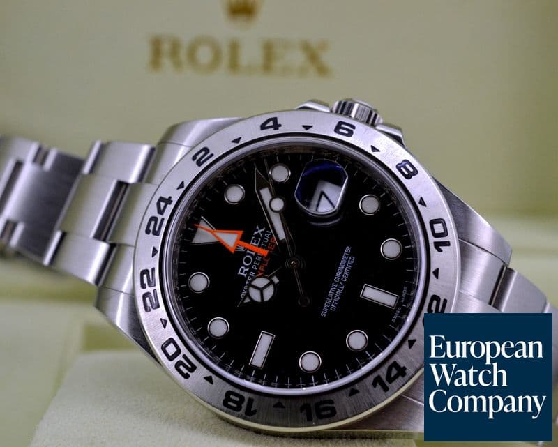 Image of Rolex Explorer II Black Dial 