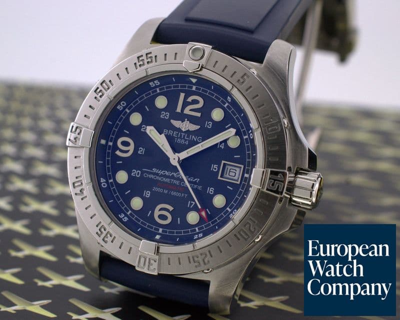 Image of Breitling SuperOcean Steelfish
X-Plus Blue Dial / Deployant