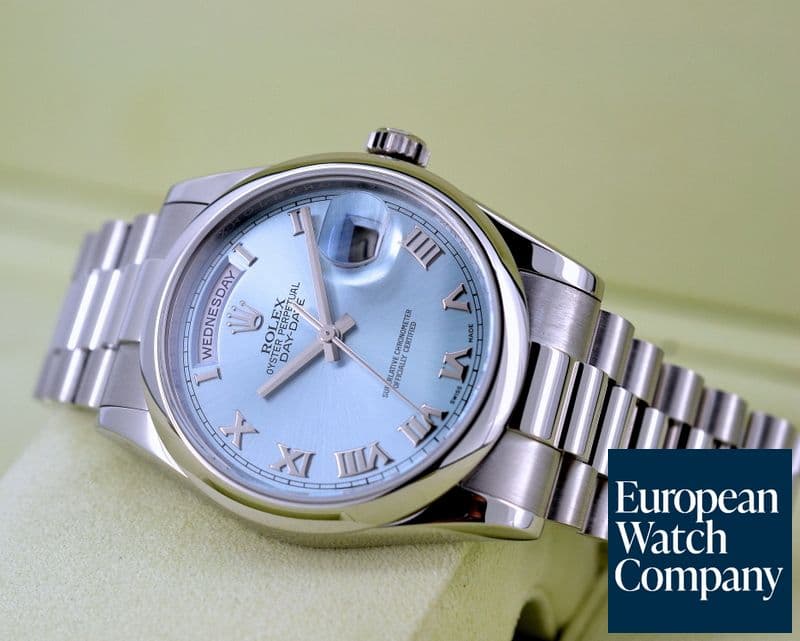 Image of Rolex President Platinum
Glacier Dial