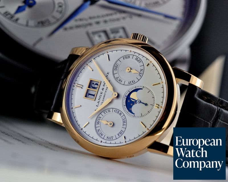 Image of A. Lange and Sohne Saxonia Annual Calendar 18K Rose Gold UNWORN