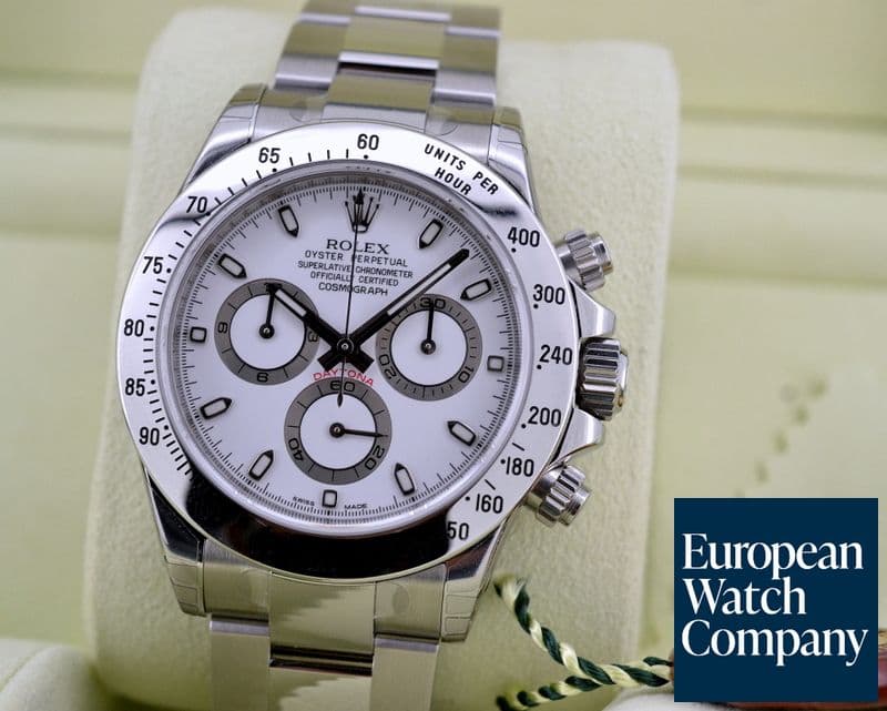 Image of Rolex Daytona SS White Dial