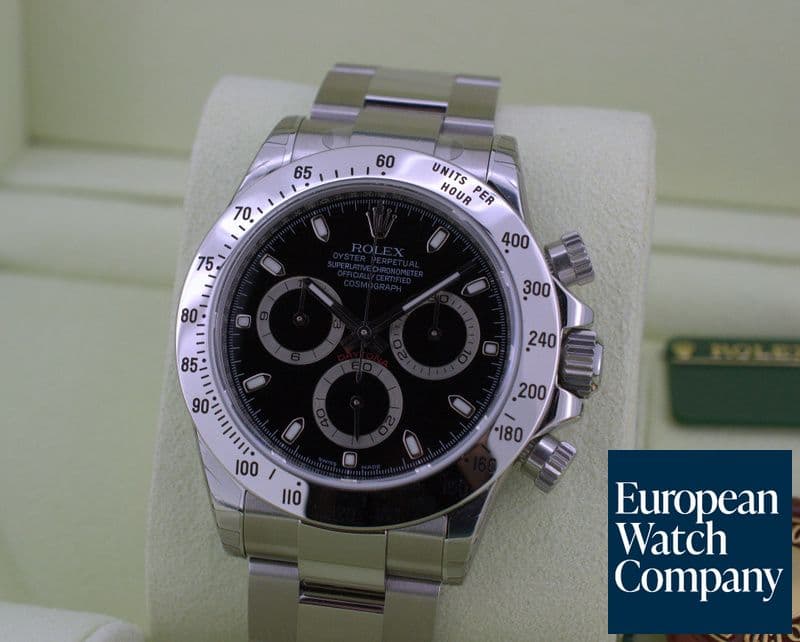Image of Rolex Daytona SS Black Dial