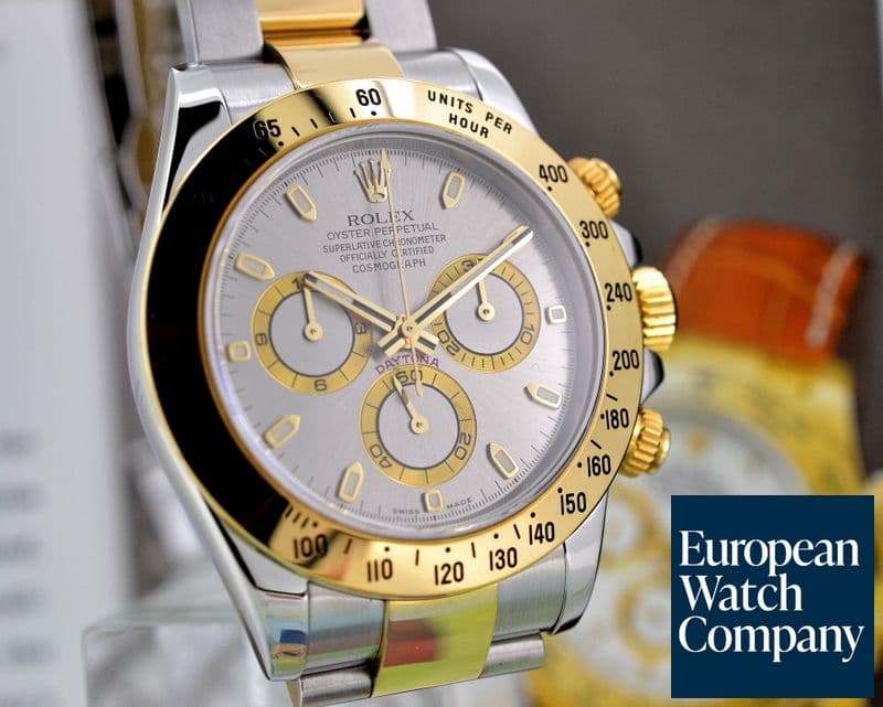 Image of Rolex Daytona Slate Grey Dial 18K Yellow Gold / SS 