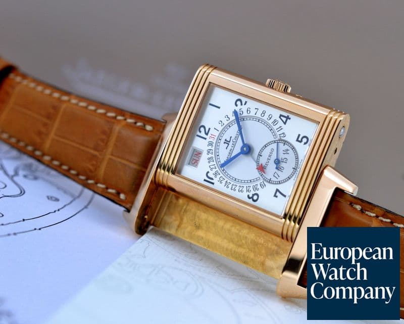 Image of Jaeger LeCoultre Reverso Calendar Date 18K Rose Gold