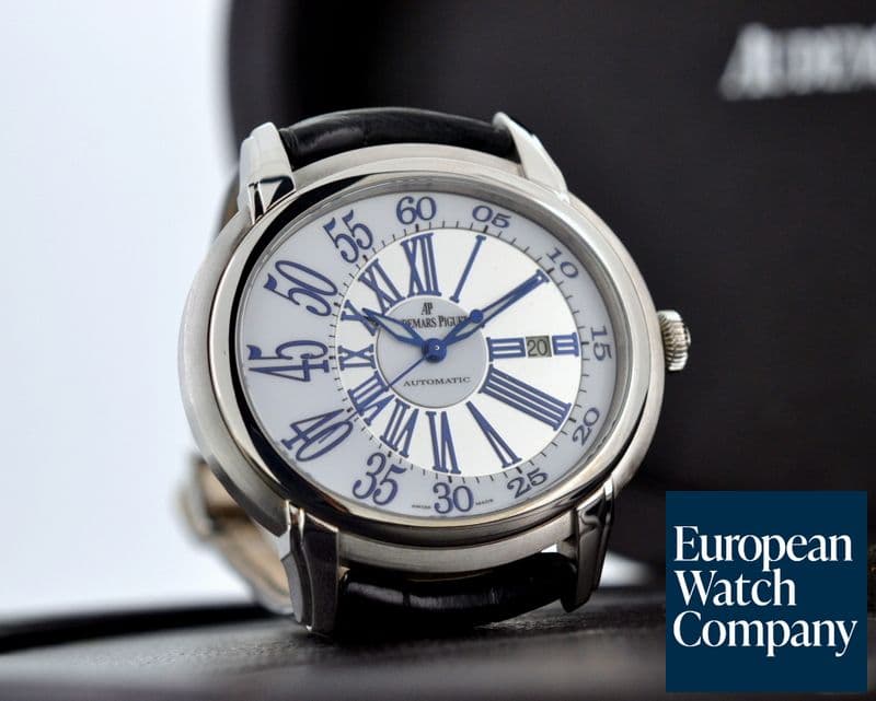 Image of Audemars Piguet Millenary Automatic 18K White Gold Silver Dial